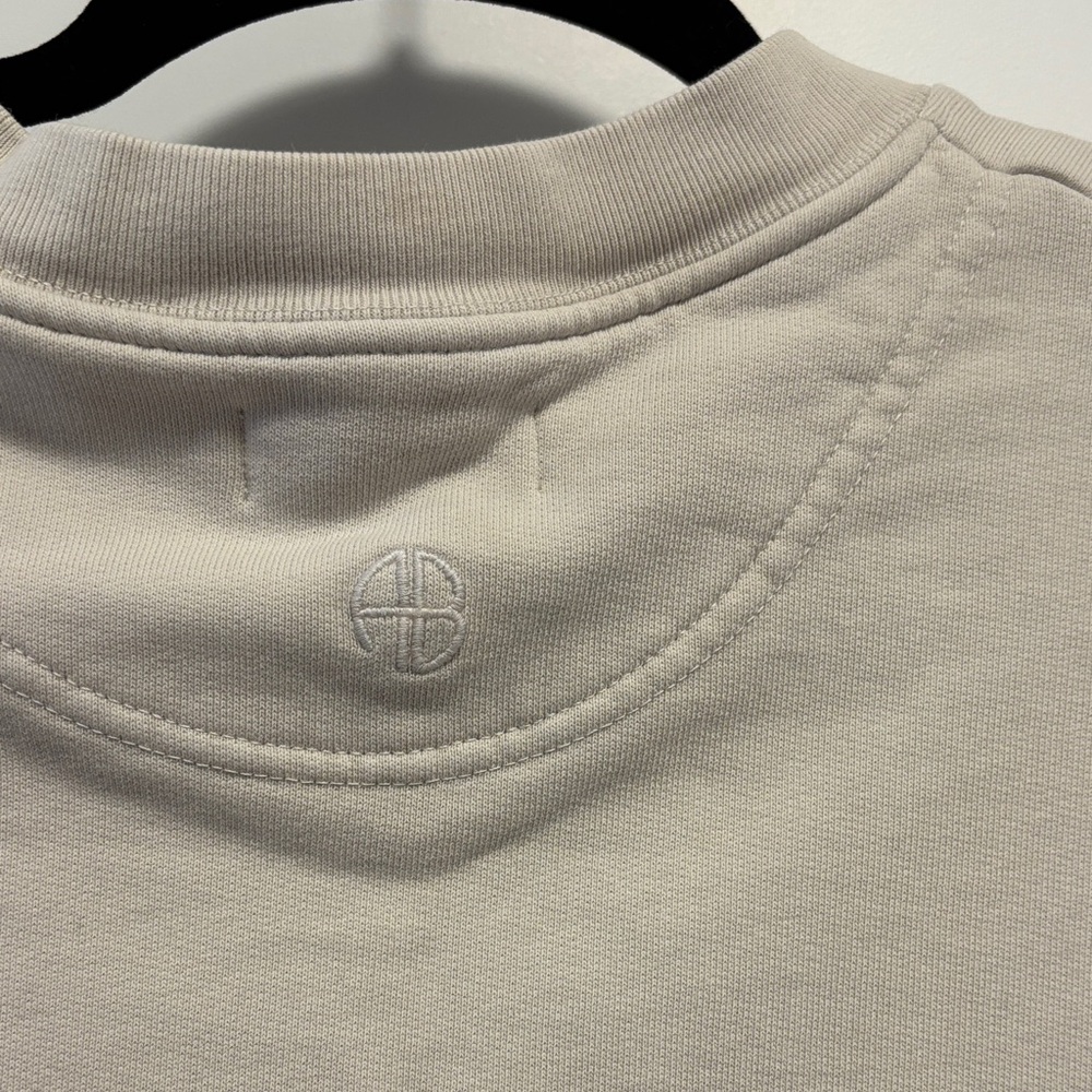 Anine Bing Cream Tiger Graphic Sweatshirt - Picture 5 of 6